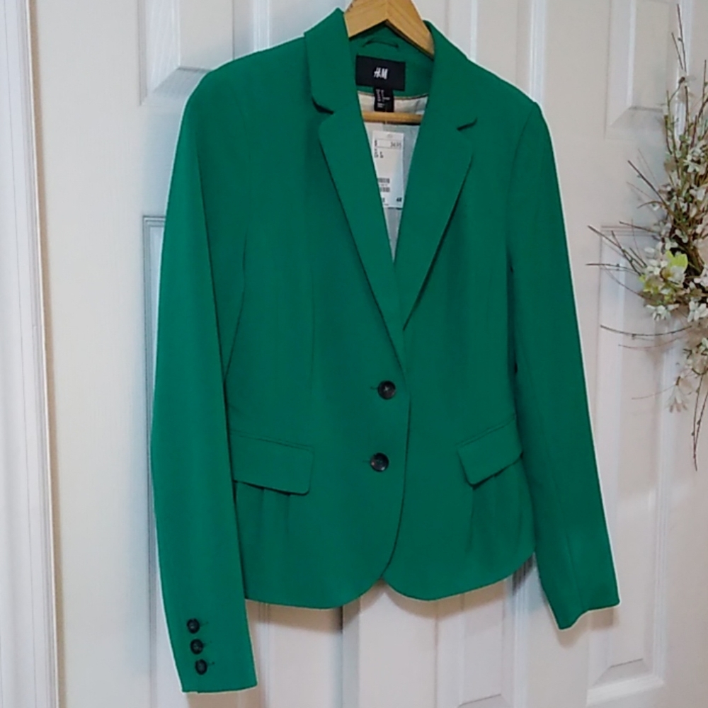 Gorgeous green lined jacket